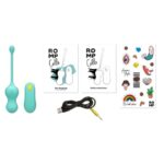 ROMP – CELLO MULTIFUNCTION VIBRATING EGG TURQUOISE REMOTE CONTROL Balls, eggs and bullets | SEX Shop Ireland 23