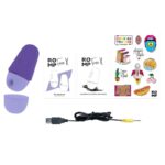 ROMP – FREE X CLITORAL STIMULATOR WITH LID 10 LEVELS RECHARGEABLE PURPLE Bullet Vibrators | SEX Shop Ireland 25