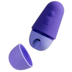 ROMP – FREE X CLITORAL STIMULATOR WITH LID 10 LEVELS RECHARGEABLE PURPLE Bullet Vibrators | SEX Shop Ireland