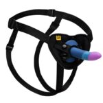 ROMP – PICCOLO HARNESS + SILICONE DILDO WITH TRICOLOR SUCTION CUP 14 CM Dildos | SEX Shop Ireland 14
