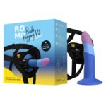 ROMP – PICCOLO HARNESS + SILICONE DILDO WITH TRICOLOR SUCTION CUP 14 CM Dildos | SEX Shop Ireland 18
