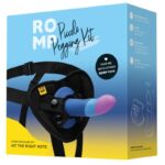 ROMP – PICCOLO HARNESS + SILICONE DILDO WITH TRICOLOR SUCTION CUP 14 CM Dildos | SEX Shop Ireland 19