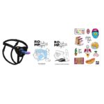 ROMP – PICCOLO HARNESS + SILICONE DILDO WITH TRICOLOR SUCTION CUP 14 CM Dildos | SEX Shop Ireland 23
