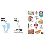 ROMP – PICCOLO SILICONE DILDO WITH TRICOLOR SUCTION CUP 14 CM Dildos | SEX Shop Ireland 20