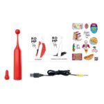 ROMP – POP HIGH FREQUENCY CLITORAL STIMULATOR RED Clitoral Stimulators | SEX Shop Ireland 29