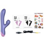 ROMP – PULSE RABBIT DUAL G-SPOT VIBRATOR ELECTRIC BLUE Rabbit Vibrators | SEX Shop Ireland 18
