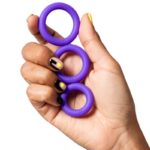ROMP – REMIX TRIO SET OF 3 PURPLE SILICONE PENIS RINGS Cock Rings | SEX Shop Ireland 17
