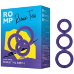 ROMP – REMIX TRIO SET OF 3 PURPLE SILICONE PENIS RINGS Cock Rings | SEX Shop Ireland 19