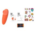 ROMP – SWITCH X CLITORAL STIMULATOR 6 LEVELS ORANGE Clitoral Sucking Vibrator | SEX Shop Ireland 27