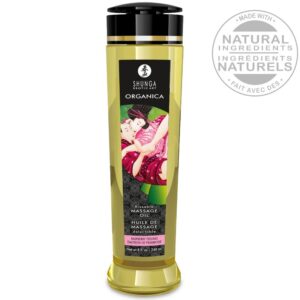 SHUNGA – ORGANIC MASSAGE OIL RASPBERRY FEELING 240 ML Massage creams | SEXstore.ie 3