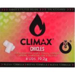 WUG Climax – Functional chewing gum with Maca, Damiana and Ginseng to enhance desire and intimate vitality. BLISTER 8 UNITS Aphrodisiac Capsules | SEX Shop Ireland 8