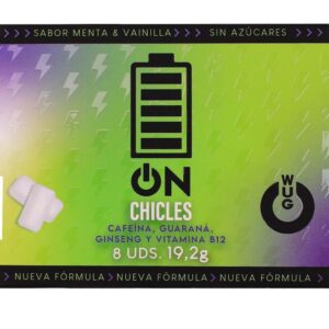 WUG On – Instant energy in chewing gum format BLISTER 8 UNITS Aphrodisiac Capsules | SEX Shop Ireland