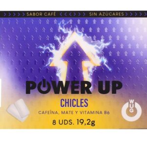WUG Power Up – Energy Chewing Gum for Concentration and Endurance BLISTER 8 UNITS Aphrodisiac Capsules | SEX Shop Ireland