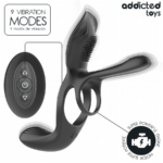 ADDICTED TOYS – DOUBLE PENIS RING WITH CLITORAL STIMULATOR Cock Rings | SEX Shop Ireland 12