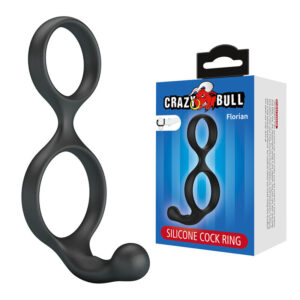 CRAZY BULL – FLORIAN DOUBLE COCK AND BALL RING BLACK Cock Rings | SEX Shop Ireland 3