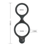 CRAZY BULL – FLORIAN DOUBLE COCK AND BALL RING BLACK Cock Rings | SEX Shop Ireland 16