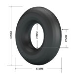 CRAZY BULL – URBAN SUPER SOFT SILICONE COCK RING BLACK Cock Rings | SEX Shop Ireland 16