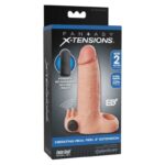 FANTASY X-TENSIONS – VIBRATING REAL FEEL 5CM PENIS EXTENSION SLEEVE BEIGE Penis Extenders & Sleeves | SEXstore.ie 13