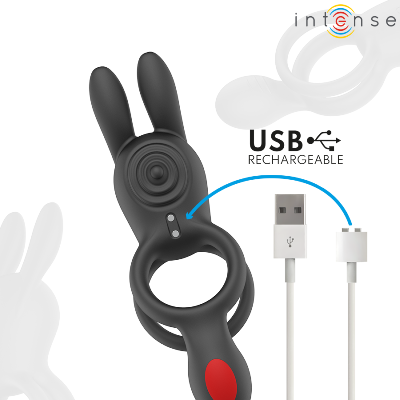 INTENSE – QUINN DOUBLE VIBRATION RING REMOTE CONTROL Cock Rings | SEX Shop Ireland 11