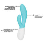 LELO – INA TWIST DOUBLE VIBRATOR RABBIT FOR G-SPOT AND CLITORIS BLUE G-spot Vibrators | SEXstore.ie 13