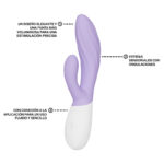 LELO – INA TWIST DOUBLE VIBRATOR RABBIT FOR G-SPOT AND CLITORIS LAVENDER G-spot Vibrators | SEXstore.ie 16