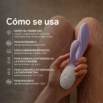 LELO – INA TWIST DOUBLE VIBRATOR RABBIT FOR G-SPOT AND CLITORIS LAVENDER G-spot Vibrators | SEXstore.ie 21