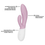LELO – INA TWIST DOUBLE VIBRATOR RABBIT FOR G-SPOT AND CLITORIS PINK G-spot Vibrators | SEXstore.ie 13