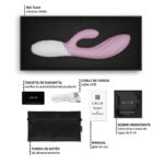 LELO – INA TWIST DOUBLE VIBRATOR RABBIT FOR G-SPOT AND CLITORIS PINK G-spot Vibrators | SEXstore.ie 16