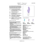 LELO – INA TWIST DOUBLE VIBRATOR RABBIT FOR G-SPOT AND CLITORIS PINK G-spot Vibrators | SEXstore.ie 17