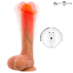 MR INTENSE – BRADLEY SILICONE VIBRATING DILDO WITH HEAT EFFECT AND REMOTE CONTROL 21 CM -Ø- 4.2 CM Dildos | SEX Shop Ireland 16