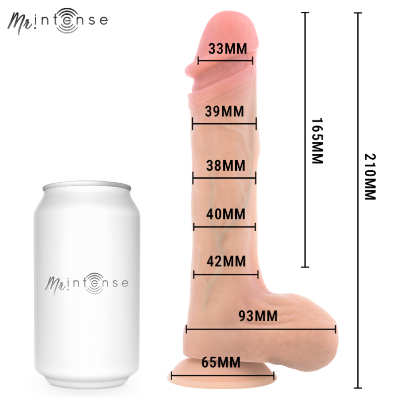 MR INTENSE – BRADLEY SILICONE VIBRATING DILDO WITH HEAT EFFECT AND REMOTE CONTROL 21 CM -Ø- 4.2 CM Dildos | SEX Shop Ireland 12