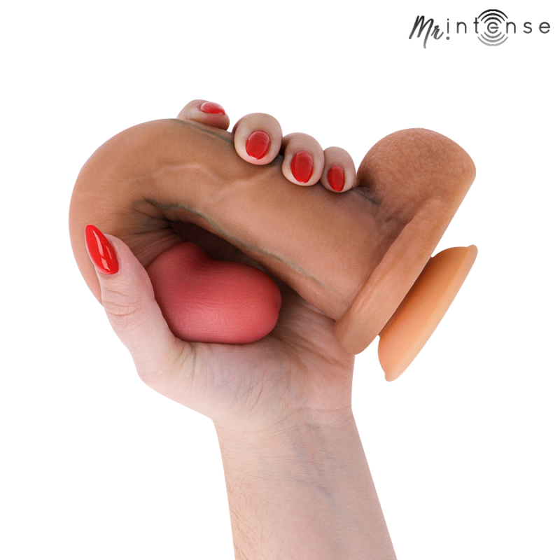 MR INTENSE – GARY L ULTRA-REALISTIC SILICONE COCK WITH TESTICLES 23 CM – Ø- 4.7 CM Dildos | SEX Shop Ireland 8