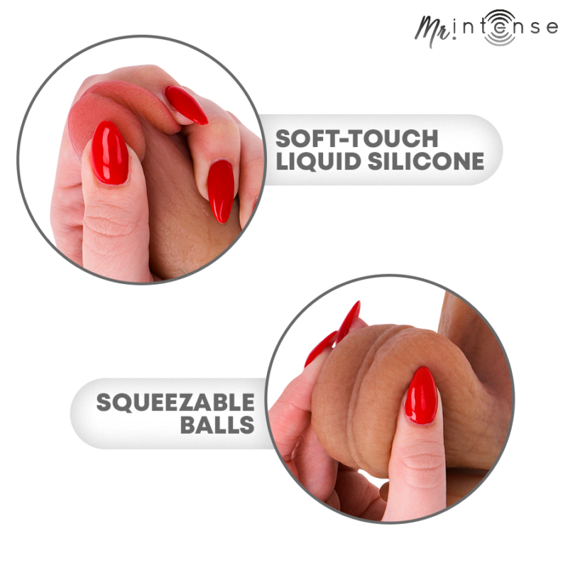 MR INTENSE – GARY M ULTRA-REALISTIC SILICONE COCK WITH TESTICLES 20 CM -Ø- 4.2 CM Dildos | SEX Shop Ireland 11