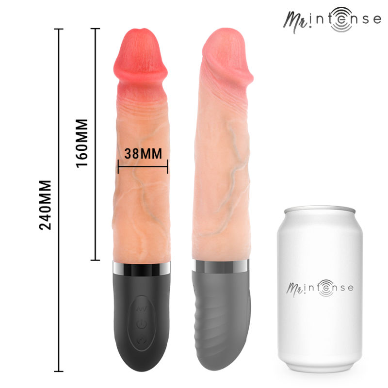 MR INTENSE – JEAN UP&DOWN VIBRATOR SILICONE WITH HEAT EFFECT 24 CM -Ø- 3.8 CM Classic Vibrators | SEX Shop Ireland 8