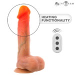 MR INTENSE – LOGAN VIBRATOR DILDO SILICONE WITH HEAT EFFECT AND REMOTE CONTROL 20 CM -Ø- 4,1 CM Dildos | SEX Shop Ireland 22