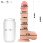 MR INTENSE – LOGAN VIBRATOR DILDO SILICONE WITH HEAT EFFECT AND REMOTE CONTROL 20 CM -Ø- 4,1 CM Dildos | SEX Shop Ireland 24