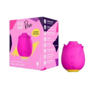 ROMP – ROSE 2.0 CLITORAL SUCTION TOOL PINK SHAPE LIMITED EDITION Air Pulse Stimulators | SEX Shop Ireland 3