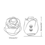 ROMP – ROSE 2.0 CLITORAL SUCTION TOOL PINK SHAPE LIMITED EDITION Air Pulse Stimulators | SEX Shop Ireland 15
