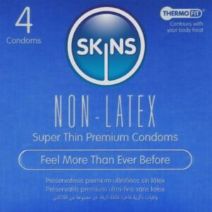 SKINS – LATEX-FREE CONDOMS PACK OF 4 Condoms | SEXstore.ie