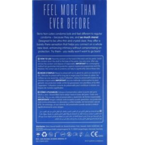 SKINS – LATEX-FREE CONDOMS PACK OF 8 Condoms | SEXstore.ie 3