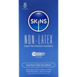 SKINS – LATEX-FREE CONDOMS PACK OF 8 Condoms | SEXstore.ie