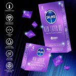 SKINS – LATEX-FREE CONDOMS XL PACK OF 4 Condoms | SEXstore.ie 12