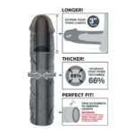 FANTASY X- TENSIONS – MEGA 3 EXTENSION BLACK Penis Extenders & Sleeves | SEXstore.ie 11