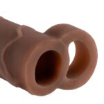 FANTASY X- TENSIONS – PERFECT 2 EXTENSION BALL STRAP SKIN BROWN Penis Extenders & Sleeves | SEXstore.ie 12