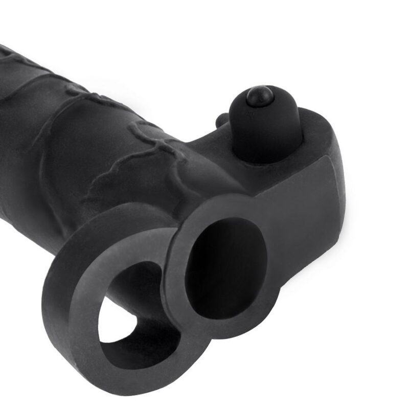 FANTASY X- TENSIONS – VIBRATING REAL FEEL 2 EXTENSION BLACK Penis Extenders & Sleeves | SEXstore.ie 7