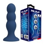 MR PLAY – ANAL PLUG WITH METAL BALLS AND SUCTION CUP BLUE Anal Sex Toys | SEXstore.ie 10