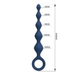 MR PLAY – BLUE SILICONE ANAL BEADS & ANAL PLUG 20.4 CM Anal Sex Toys | SEXstore.ie 21