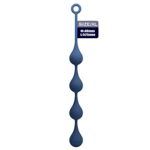 MR PLAY – BLUE SILICONE ANAL BEADS SIZE XL 52.5 CM Anal Sex Toys | SEXstore.ie 3