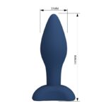 MR PLAY – TAPERED SILICONE ANAL PLUG BLUE M Anal Sex Toys | SEXstore.ie 19
