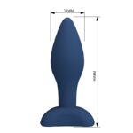 MR PLAY – TAPERED SILICONE ANAL PLUG BLUE S Anal Sex Toys | SEXstore.ie 16
